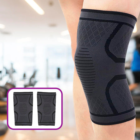 Rodillera Deportiva Rodillera de Compresión Rotuliana Ortopédica Elástica Antideslizante y Transpirable 2 piezas